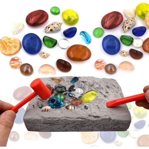 Gem Dig Kit Dig Up 17 Gems STEM Science & Educational Toys make Great Kids BX0D