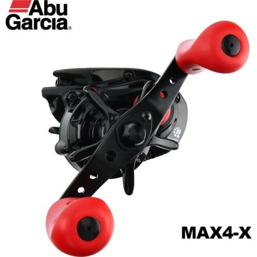 Original ABU Garcias New Baitcasting Reel MAX 4-X 4+1BB Max Drag 8kg 6.4:1 Lure Fishing Wheel Saltwater Freshwater Fishing Reel