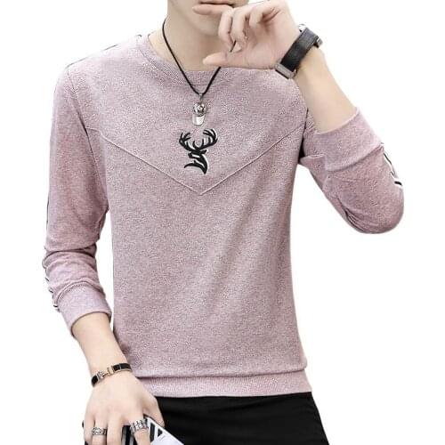 Fall Mens Round neck collar Long sleeve Guard Beautiful Balloon Season Top Couple Wear in 2019 Korean Edition Trend New Style