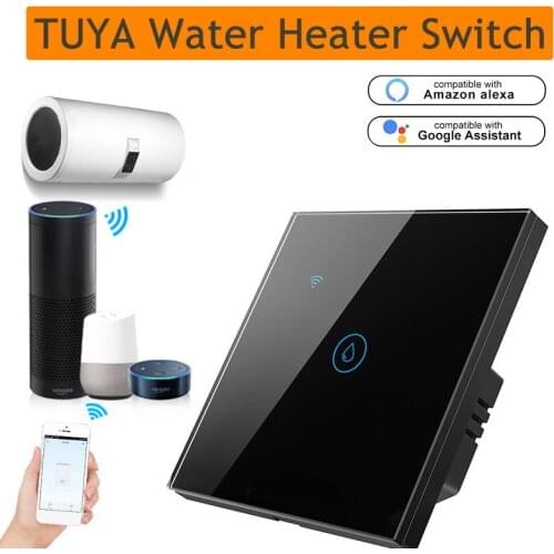 Tuya WiFi &BT Boiler Water Heater Switch 4000W Smart Life App Remote Control ON OFF Timer Voice Control For Alexa Google Home