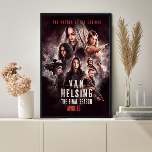 Van Helsing Season 4 Movie Poster Canvas Print Wall Painting Home Decoration ( No Frame )