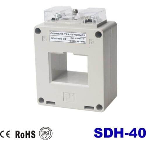 SDH-40 instrument current transformer 200A - 800A electronical current transformer with 5A / 1A output