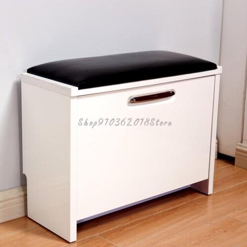 Doorstep Shoe Stool Shoe Cabinet Simple Modern Storage Stool Multi-functional Tipping Bucket Shoe Stool Sofa Stool Shoe Stool
