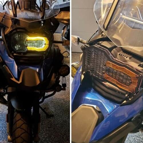 For BMW R1200GS R1250GS LC Adventure R 1200 GS R1250 GS Motorcycle Headlight Head Light Guard Protector Cover Protection Grill