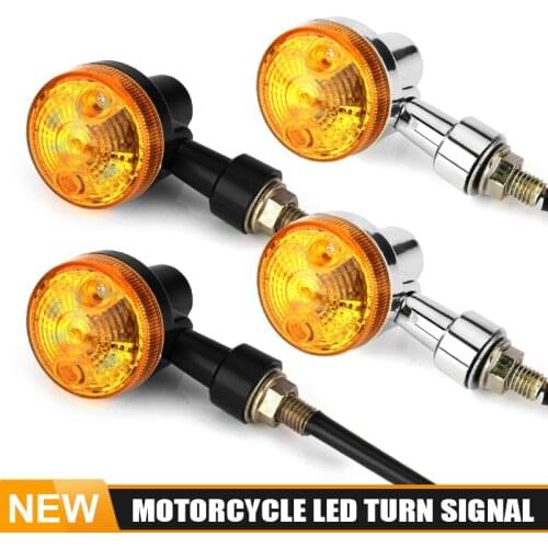 Motorcycle Turn Signal Light lamp Indicator Amber Blinker Flashing clignotant moto for Honda for Yamaha for Suzuki for Harley