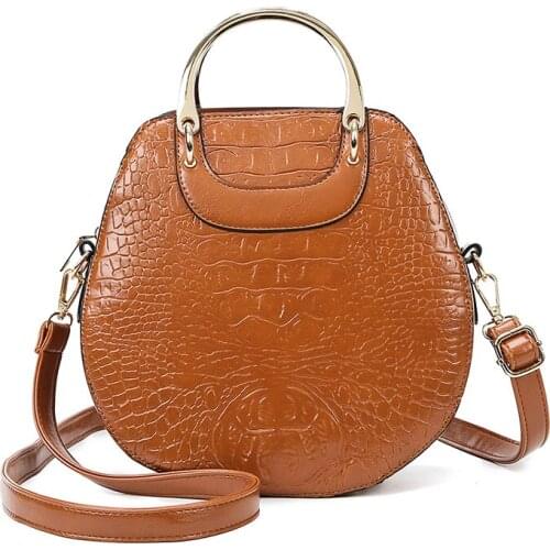 2021 New Shoulder Bagsn Luxury Handbags Women Bags Designer Crocodile Pattern Leather Handbag Fashion Crossbody Bags