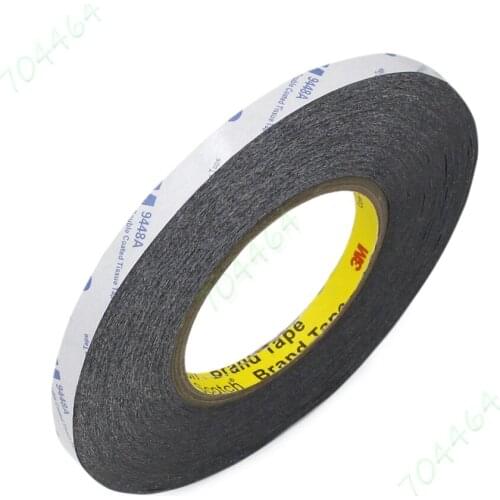 1pcs 6mm 164ft Black Double Sided Adhesive 3M Tape CellPhone LCD Camera Screen Repair