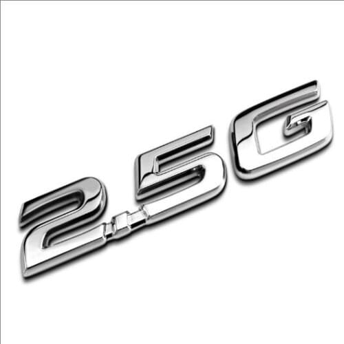 1X Feng Tianxin Kai Camry 2.5G car stickers car emblem word mark logo affixed to the metal rear Car Styling