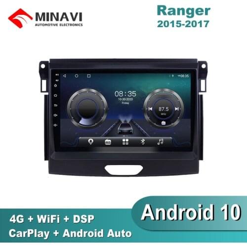 9'' IPS Android 9.0 Car Radio Multimedia For Ford Everest Ranger 2015-2018 GPS Navigation Navi Player Auto Stereo