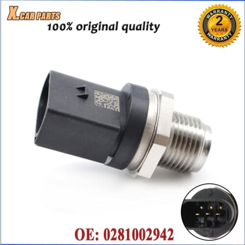 Car Fuel Rail Pressure Sensor 0281002942 For Mercedes Benz Sprinter 2T 3 T 4T Vito Actros Antos Arocs Citaro W202 0281002700
