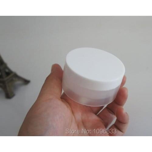 100G Cream Jar, Plastic Container White color, Cosmetic Cream Case, 100ML Plastic Box, Empty Packing Container, 30 Pieces/Lot