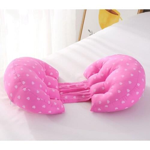 Pregnant Womens Pillow Waist Support Pillow U-Shape Pillow Sleeping Pillow Belly Support Side Cushion Pillow Half round Pillow