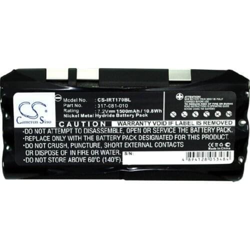 Cameron Sino 1500mAh Battery 317-081-010, 317-081-030 for Intermec DT1700, RT1700, RT1710, T1700