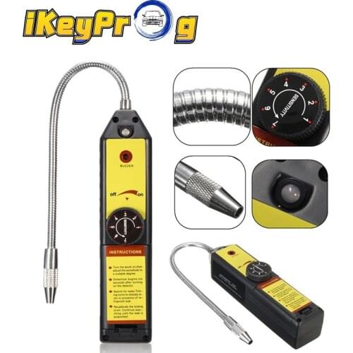 Gas Detector Freon Leak Detector Freon CFC HFC Halogen Gas Refrigerant Air Monitor Conditioning Freon Gas Analyzer R22a R134a