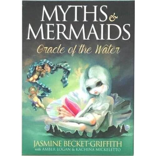New Myths Mermaids tarot Cards Deck Version Oracle Divination Fate Game Deck Table Board Games Playing Card With PDF Guidebook
