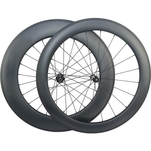 LIENGU 700C Front 60mm Rear 88mm Clincher Road SHN 11s Carbon Wheelset DT350 Straight Pull V-Brake 20H 24H 700 Wheels