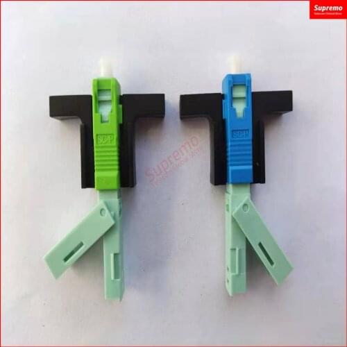 Best price SC APC/UPC Fast Connector Single-Mode Connector FTTH Tool Cold Connector Tool Fiber Optic Fast Connnector 53mm