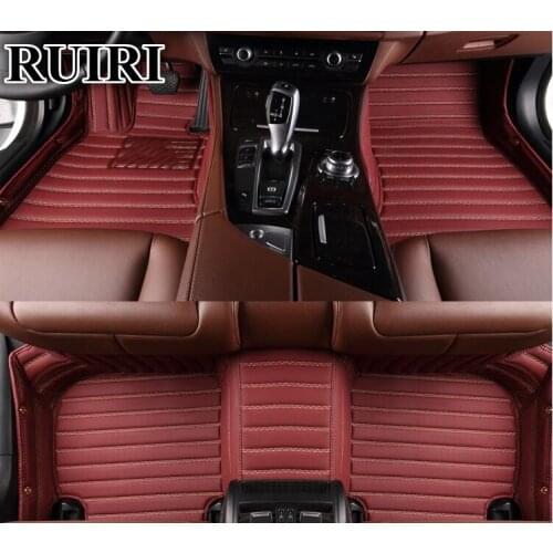 Best quality! Custom special floor mats for Volkswagen Golf 7 2019-2014 non-slip durable carpets for Golf 7 2018,Free shipping
