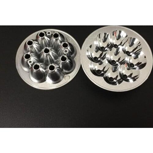 #MHRS-68 High quality Led Reflector Cup, Motorcycle Reflective Cup, Size: 68X20mm, Surface: Plating, PC Materials