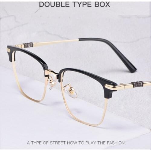 New Retro Full Frame Glasses Frame Fashion Trend Glasses Frame Optical Prescription Myopia Glasses Frame For Men And Women 9936