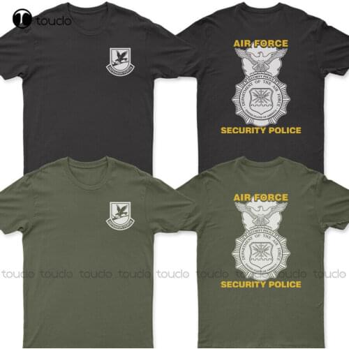 New Air Force Security Police Forces Defensor Fortis T - Shirt Men Shirts Casual Cotton Tee Shirts S-5Xl Unisex