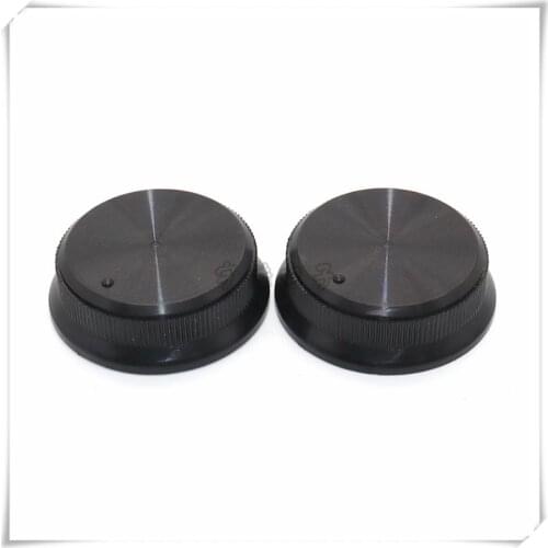 2 Pieces Plastic Flower Shaft Knob Diameter 39mm Height 12.2mm Potentiometer Encoder Knob Gear Shaped Inner Hole 6mm