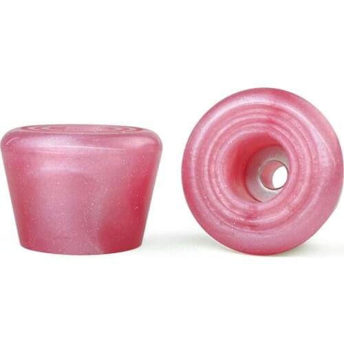 PU Urethane Roller Skate Toe Stoppers with 5/16" (8mm) Bolts, 83A Roller Quad abrasion resistant colors urethane toe stopper