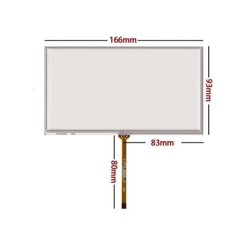 166*93 new 6.9 inch touch screen resistance touch screen industrial touch screen