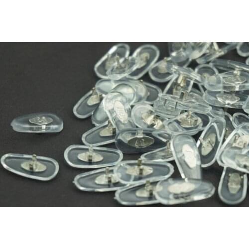 2PCS/Lot Clear Silicone Nose Pad Sticker On Sunglasses Optical Spectacles For RB Clip-on