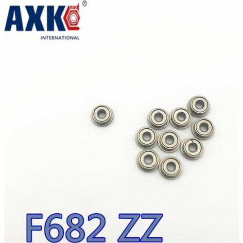 2019 Real Limited Rolamentos Free Shipping F682 F682zz 2*5*2.3mm Flange Bearing Zzseals (10pcs/1 Lot) Bushing Ball Bearings