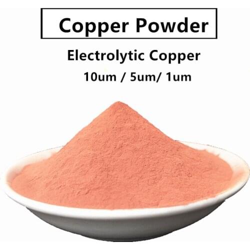 99.99% Pure Ultrafine Copper Powder Cu 5N ResearchElement Metal Electrolytic Copper 10um 5um 1um