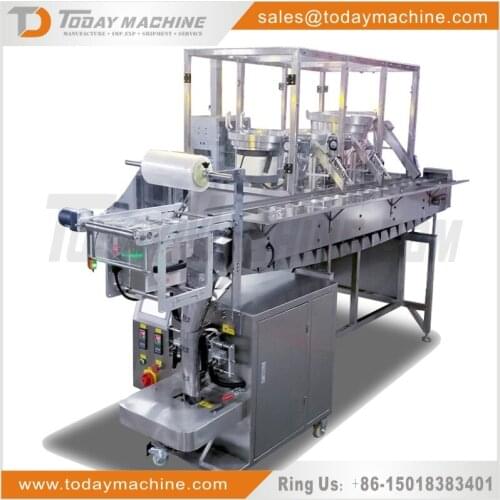 Automatic screw nuts packing machine screw counting packing machine hardware fittings bolt packing machine