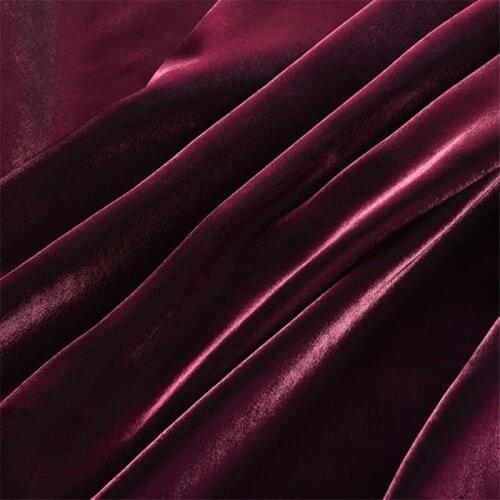 CF697 Purple Elegant Glossy Summer Dress Fabric 100% Tencel Cotton Satin Women Skirt Pajamas Scarves Chinese Cheongsam Fabric