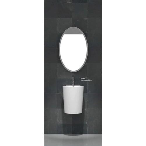 Corian Bathroom Wall Hung Wasbasin Solid Surface Hand Sink Cloakroom Vanity Wash Sink RS38480