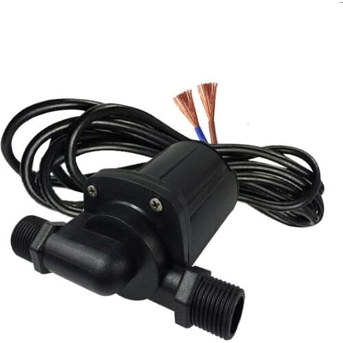 12V/24VDC 1500/2000LPH 3/5 Meters Head 2-Phase Brushless Amphibious Bootser Pump For Aquarium Pond Fountain/Heater