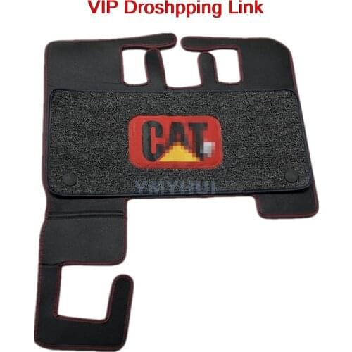 For CAT 312 320 324 313 318 349 336D Cab Floor Adhesive Floor Mat Carpet Mat Double Layer High Quality Excavator Accessories