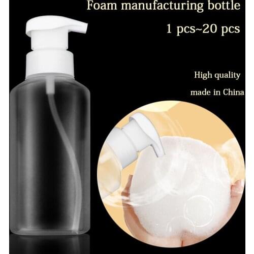High-quality foam bottle travel-packed foam pump bottle, which can be used to make foam for lotion/shampoo/shower milk/cleaner