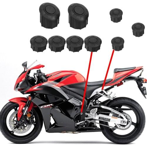 Frame Hole Cover Caps Plug Motorcycle Accessories For BMW R1250GS LC R1250 GS Adventure ADV 2019-2021 Decorative Frame Cap Set