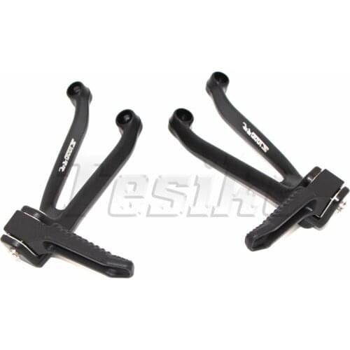 LOGO!!!For Motorcycle BMW S 1000 S1000 S1000R S1000RR 2009-2017 Foot pedal black