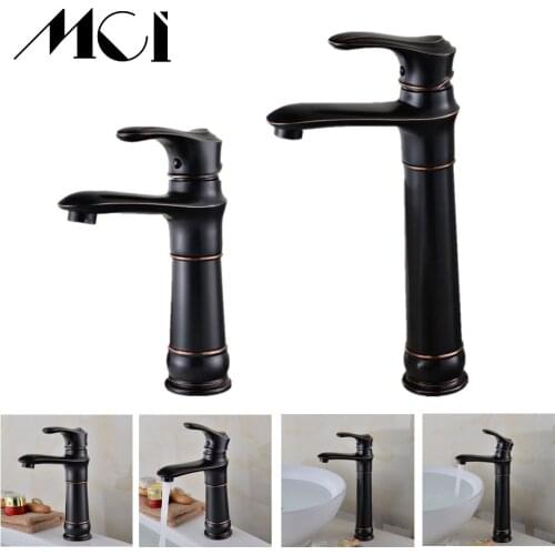 MCI Black Bath Faucets