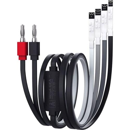 MEGA-IDEA Battery MacDecod Cable for Phone Decode Cable 6G/6P/6S/6SP/7G/7P 8G/8P X/XS/XR/X SMAX Phone Repair Power Cable Test