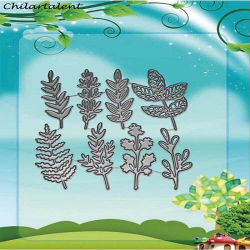 Flower leaves Metal Cutting Dies Frame Embossing Scrapbook Paper Craft Card making Album Knife Mold Art fustelle metalliche