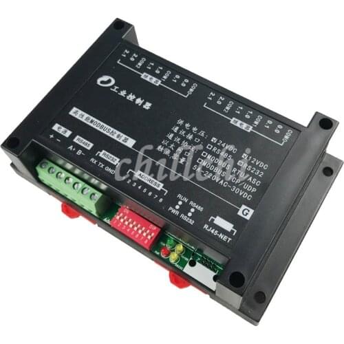 Multi relay control output module Modbus protocol RTU unit 220V 5A contact capacity equipment