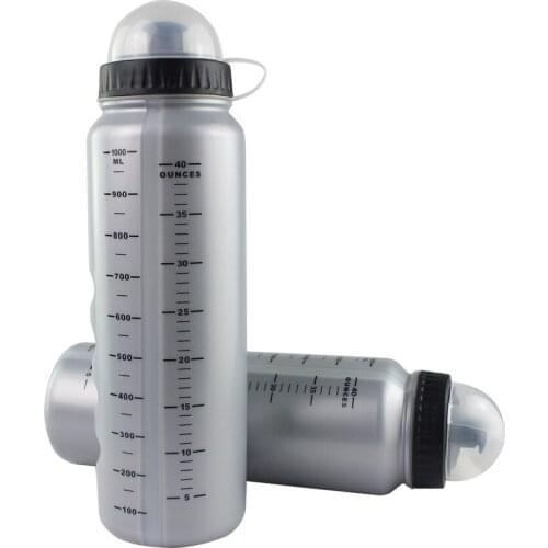 1000ml Bike Bottle For Water Portable Plastic Cycling Water Bottles With Dust Cover Bike Accessories Outdoor Sports Bottle