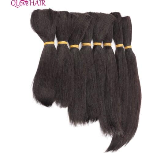 QLOVE HAIR Synthetic Bulk Hair