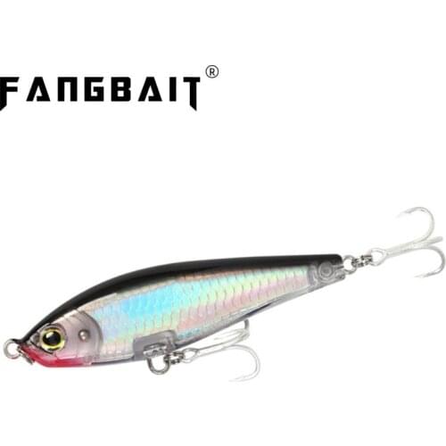 Lubit fishing tackle 3D twitch bait carp slow sinking pencil hard fishing bait 7cm/7.8g Artificial bait twitchbait for fishing