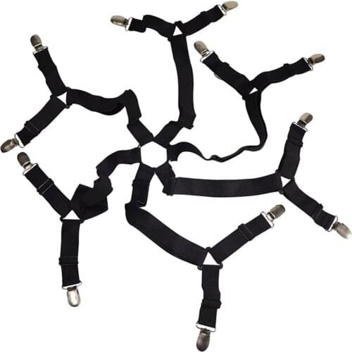 Bed Sheet Clips Sheet Grippers Fasteners Mattress General Purpose Elastic Non-slip Clip Blanket Gripper Textiles Organize Tools