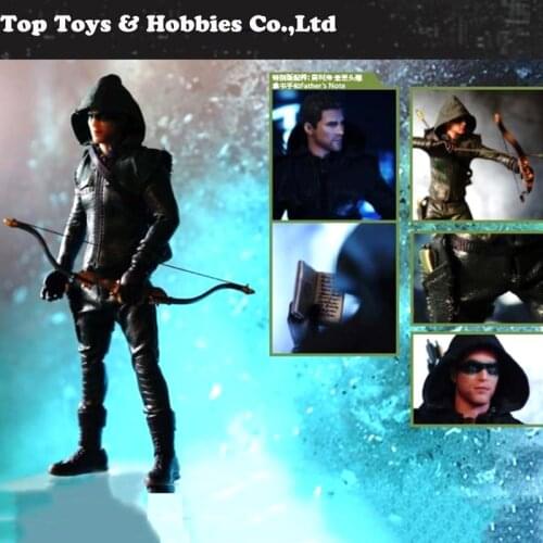 1/12 Scale FG002 Full Set Green Arrow Model Toys 15cm Action Figure Doll Vip /Normal Version Collection For Fans Gift