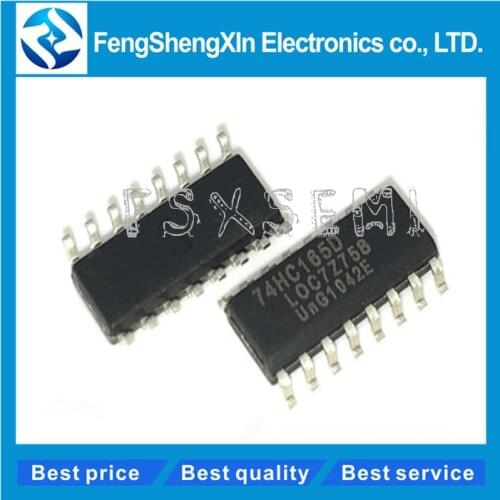 10pcs/lot 74HC165D 74HC165 SN74HC165DR 8-bit parallel-in/serial out shift register SOP-16