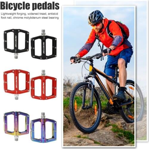 Aluminum Bicycle Pedals MTB Platform Road Bike Seal Bearing Anti-Slip Pedals Footboard Bearing Bike Accessories